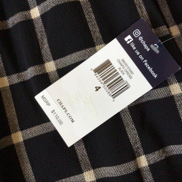 Chaps lined check Dress, 4 - Picture 6 of 10